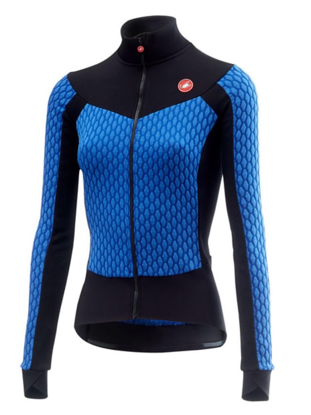 Castelli Sfida Women's Blue Long-Sleeve Performance Cycling Jersey